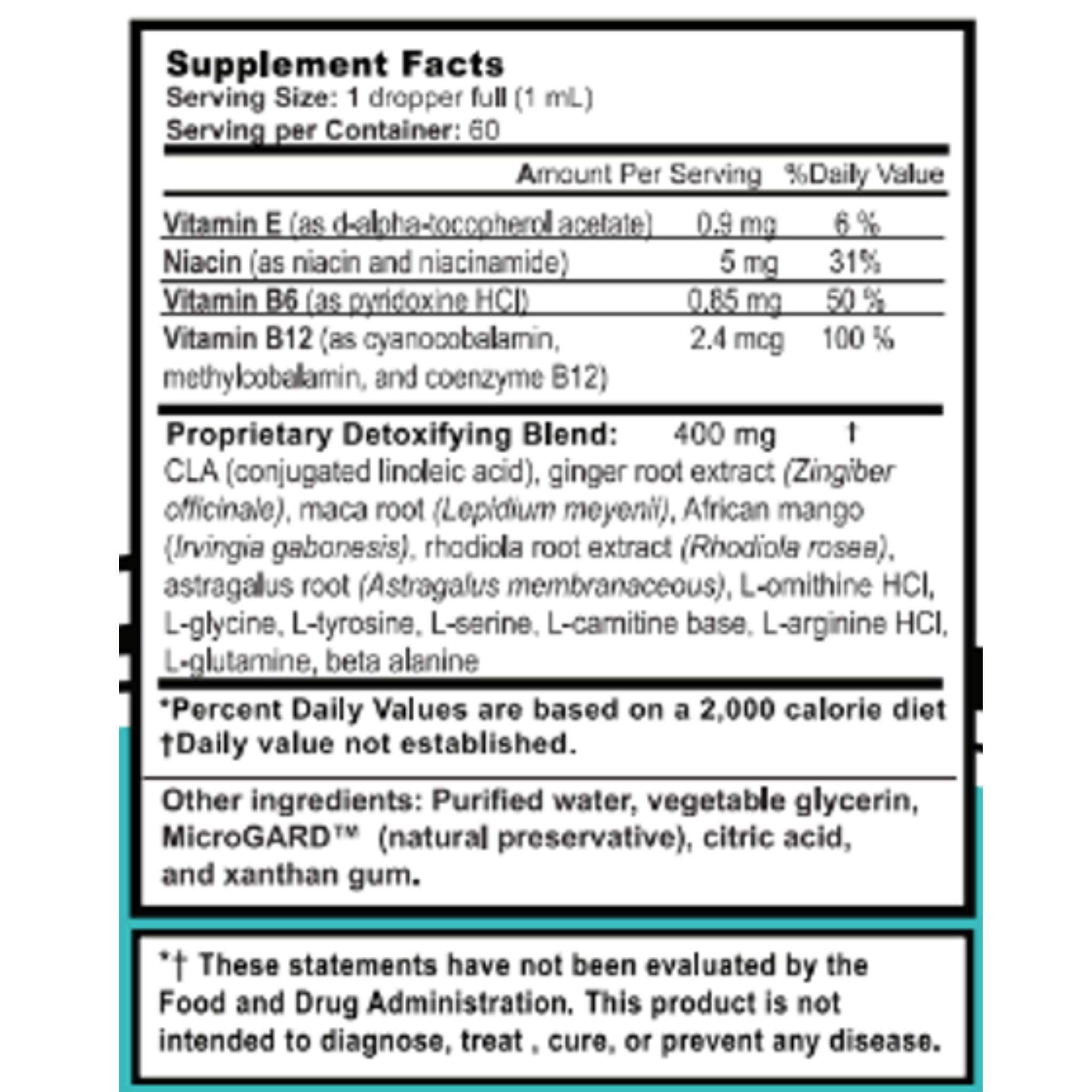 Complete Metabolic Drops