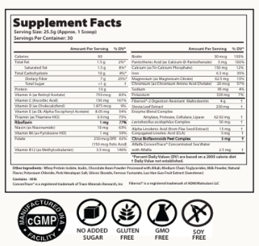 Nourish Chocolate Protein (Formerly Protein Powder)