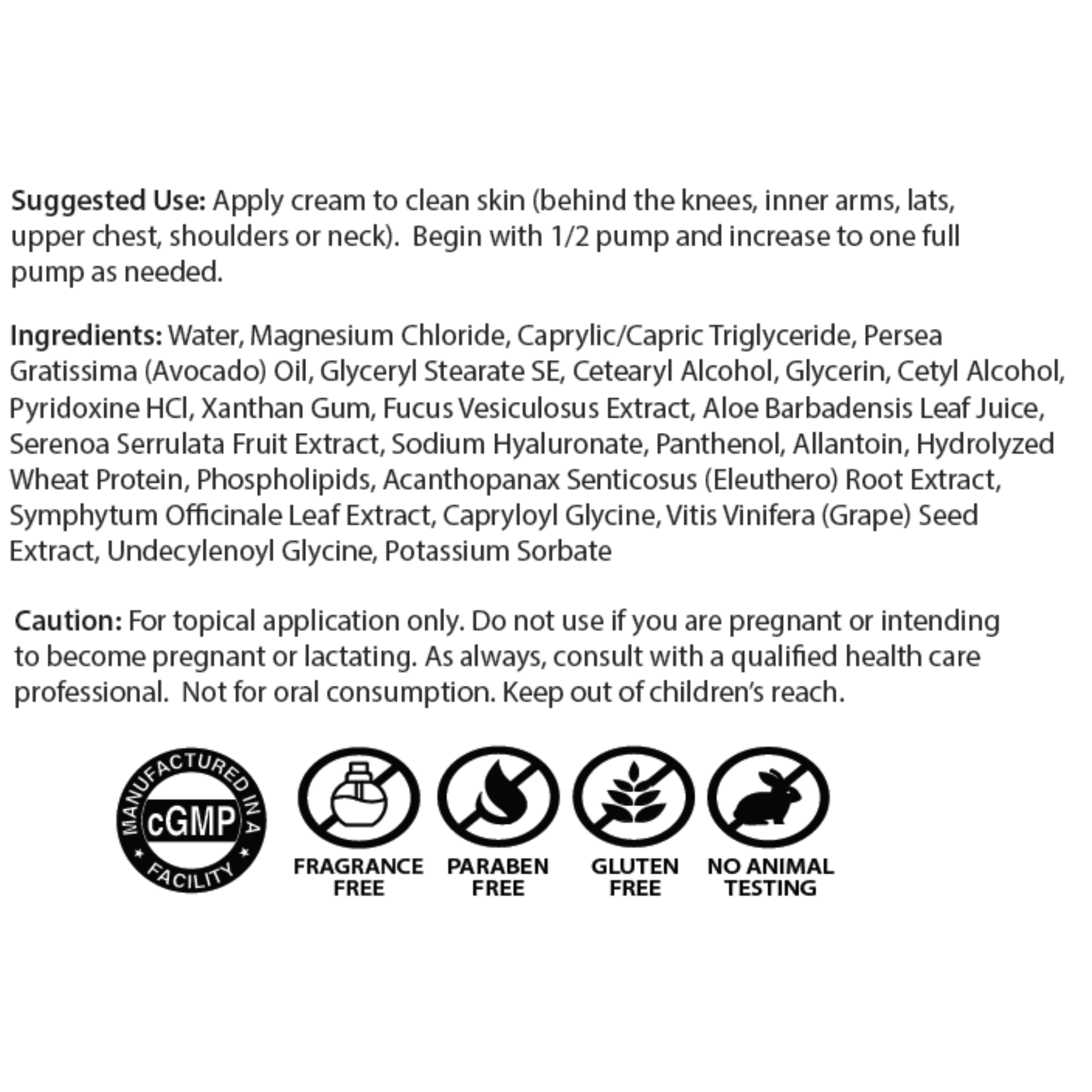 Complete Magnesium Skin Cream